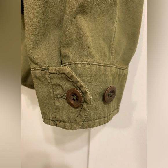 Men Polo by Ralph Lauren military style over shirt, fall jacket, size L - Picture 4 of 10